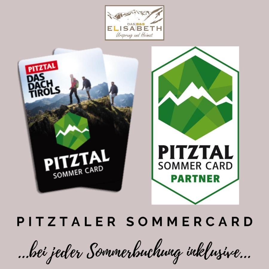 Haus Elisabeth Hotell Sankt Leonhard im Pitztal Exteriör bild